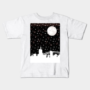Night City Light Kids T-Shirt
